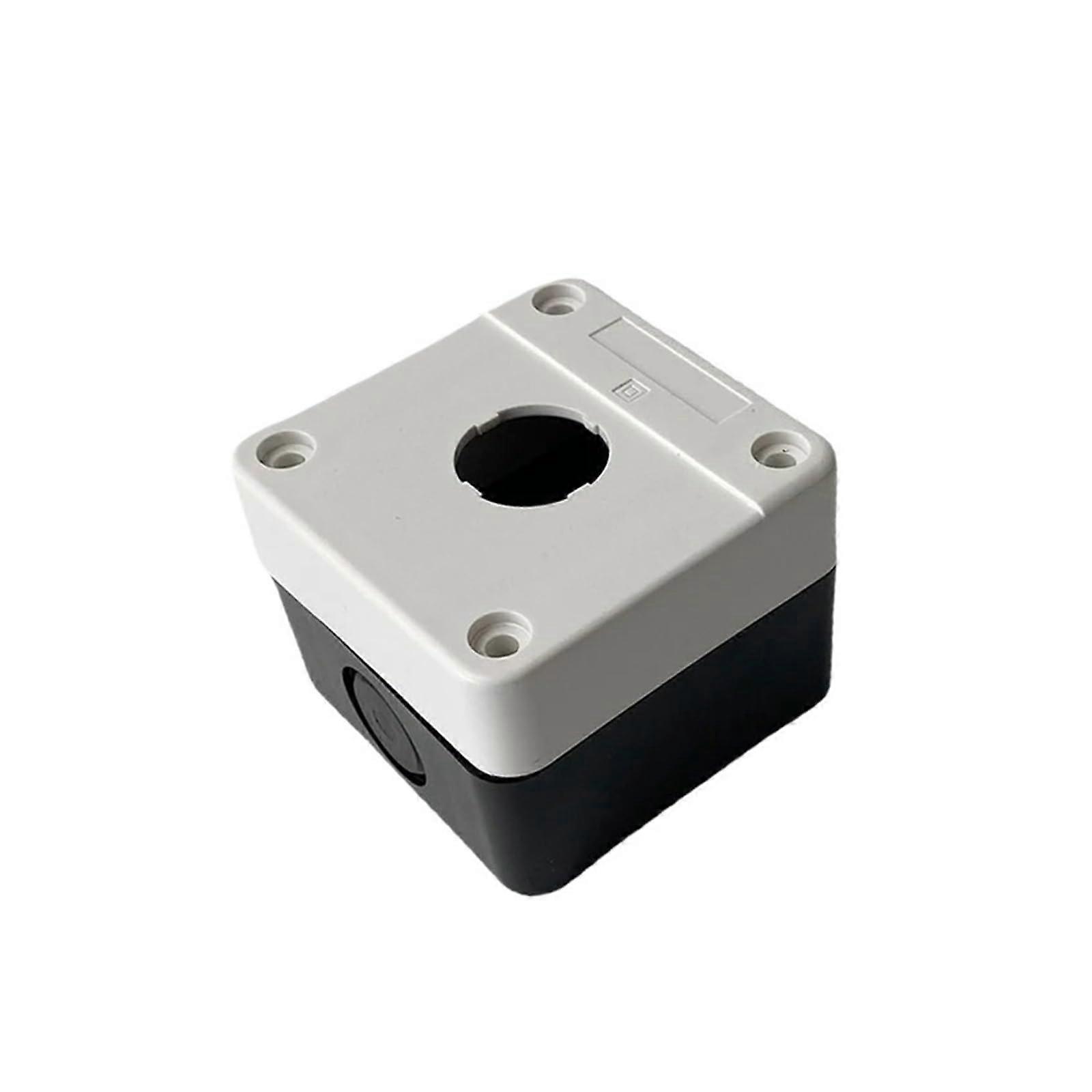 22mm Waterproof Push Button Switch Box, Compact Single Hole Control Enclosure for Electrical Applications