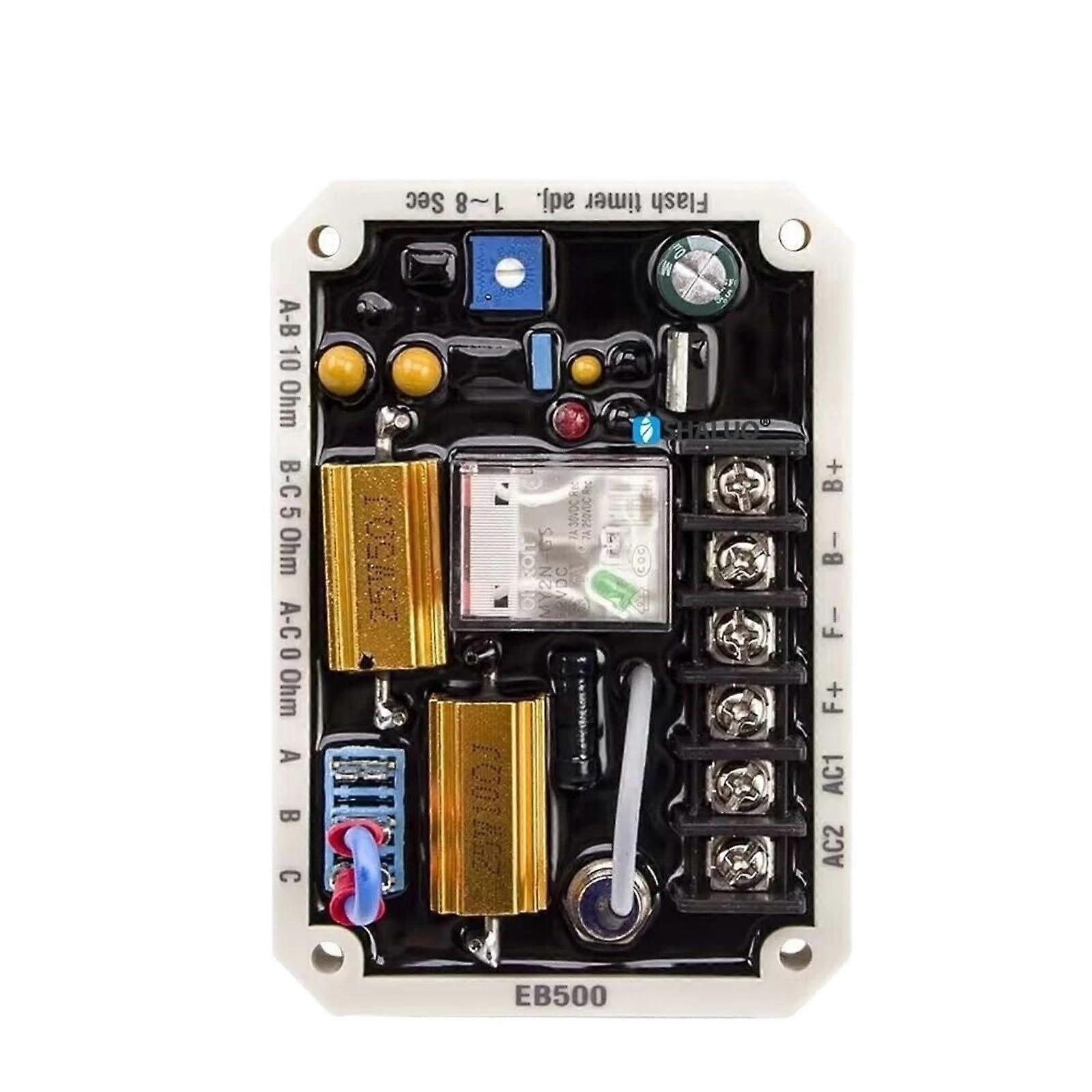 EA05A Automatic Voltage Regulator for Brushless Generator, Adjustable 220V 380V 440V AVR Controller with Precise Voltage Control