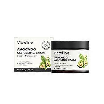 Viareline Avocado Makeup Remover, Gentle, Moisturizing, Refreshing, No Residue Emulsification, Quick And Easy Rinse