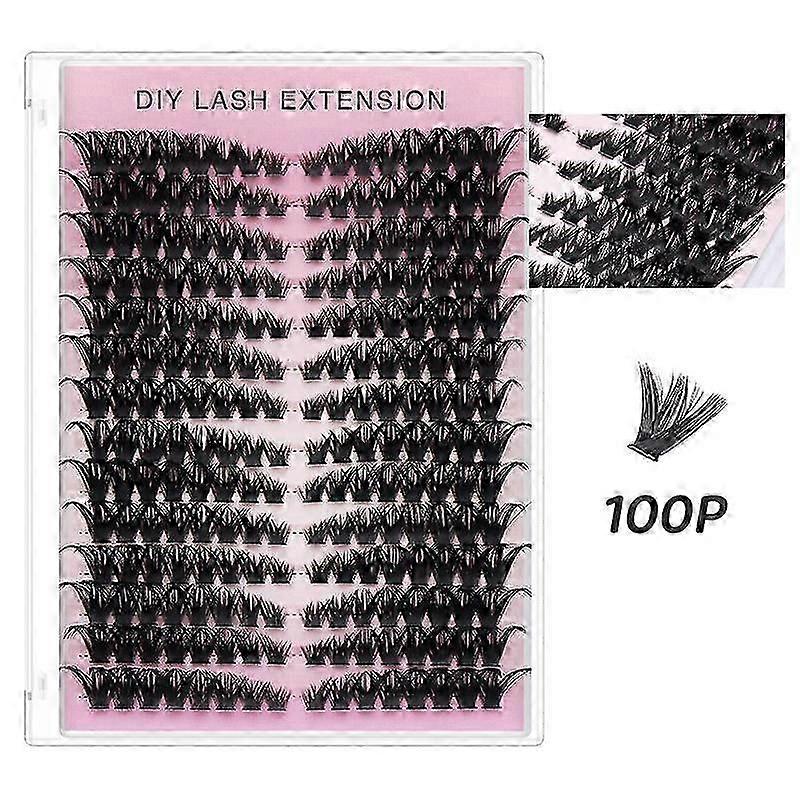 New Single false eyelash, segmented clustered eyelashesyyc