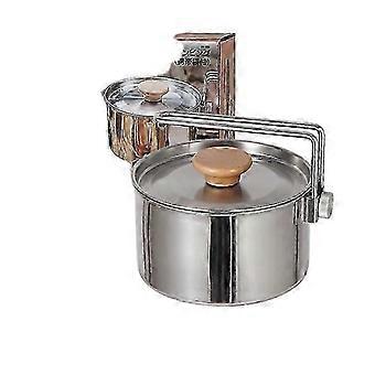 Robust Outdoor Kettle, 1-liter Capacity Suitable Compatible with 2 - 3 People, Ultra-light & Easy to Carry
