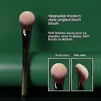 M65 / Soft Bristle Cheek Blush Brush Slope Shape Makeup Brush for Cosmetic Pigment Single Piece Portable Handle