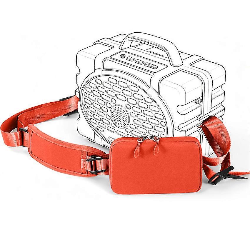 Orange Replacement Shoulder Strap for Turtlebox Original Gen 3 Bluetooth Speaker