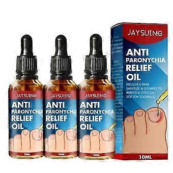 3x Nail Helper Ingrowth Toenail Correction Treatment Oil, Paronychia Treatment Toe and Fingernail Repair for Damaged Discolored Thick Nails