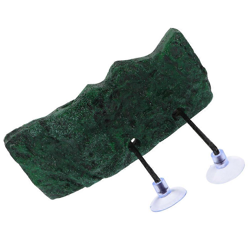 Turtle Basking Platform Lifting Playground for Reptiles Green