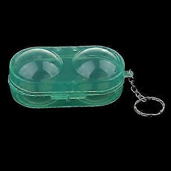 ping Pong Ball Storage Case - Durable Plastic Container for Table Tennis Balls - Red_HP