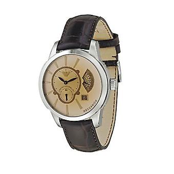 Armani MECCANICO automaattinen analoginen miesten kello AR4604 Cowskin ranne koru