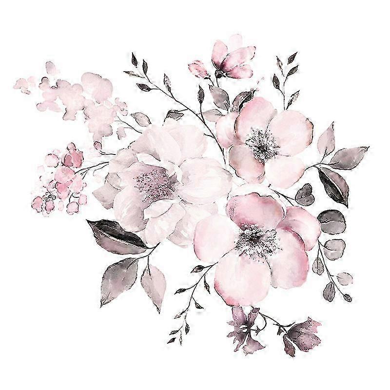 Removable 3D Peony Flower Wall Decal