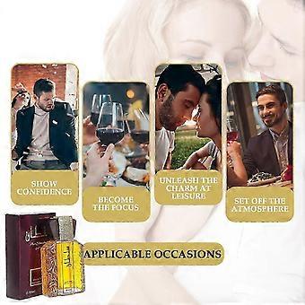 Perfume for Men Arabic Perfume Oil Arabian Cologne Unique Elegant Long-Lasting Attractive Scent 1PCS