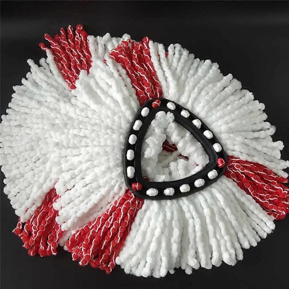Spin Mop Replacement Heads 3PCS Triangle Cotton Yarn Refill Quick Absorbent Scratch Cleaning