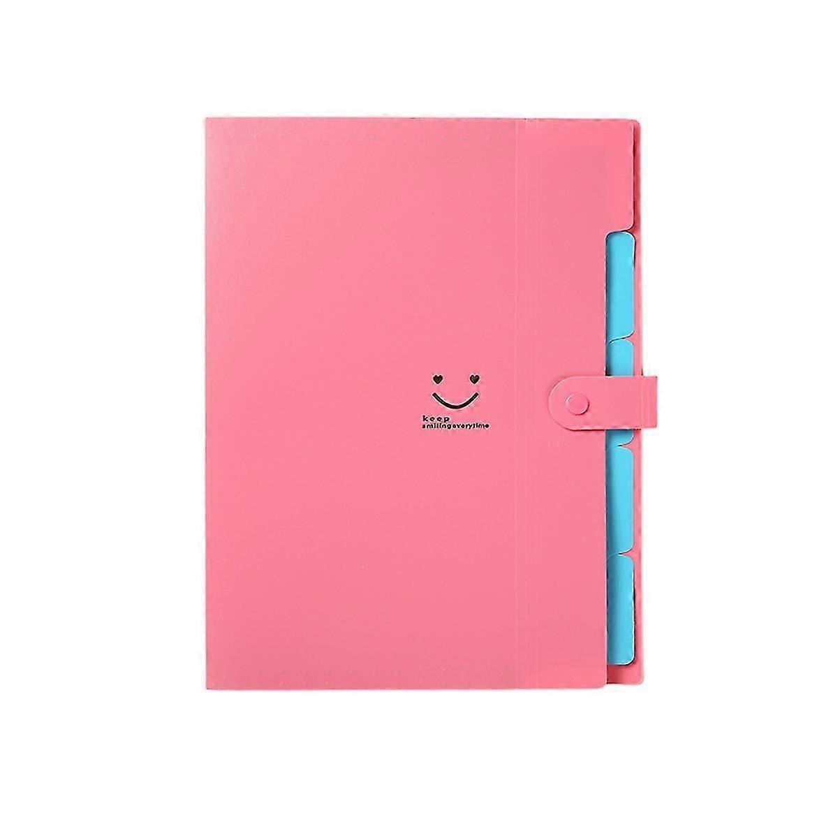 5-Pocket A4 Accordion Document Folder