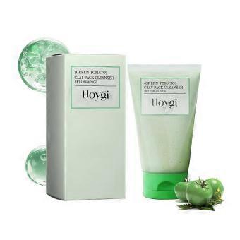 Hoygi Green Tomato Face Wash - Hydrating Oil Balancing Cleanser for Oily Skin, Gentle Daily Moisturizing Cleanser, 100ml mm