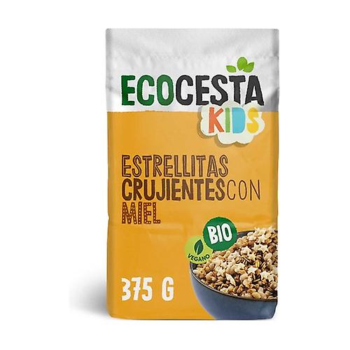 Organic honey crunchy stars 375 g (Honey - Oats)