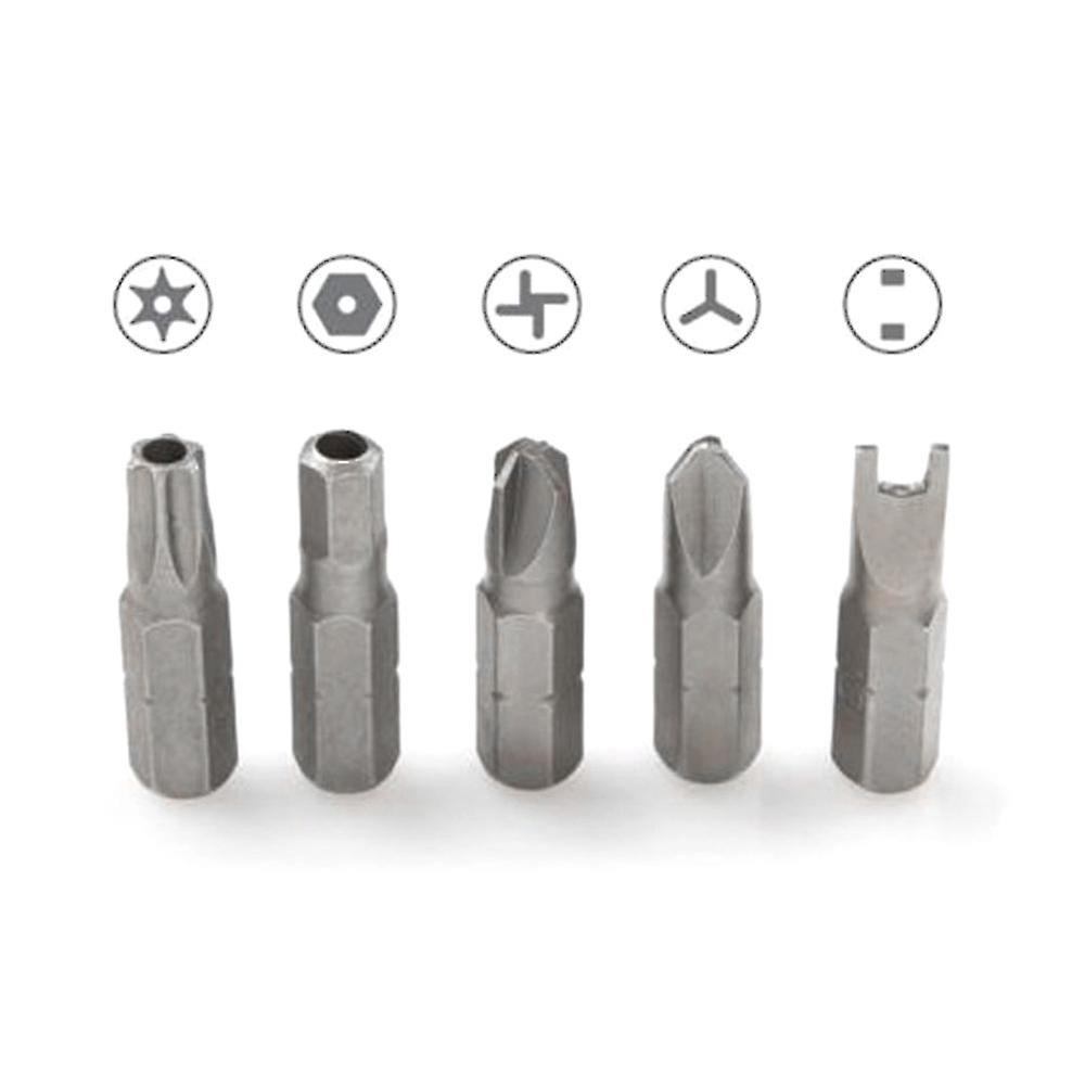 32pcs Electronic Screwdriver Bithexagon Socket Screwdriver Bit With Torx Socket Hole, Red