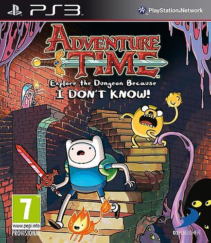 Adventure Time Explore the Dungeon Because I dont know (PS3) - New & Sealed