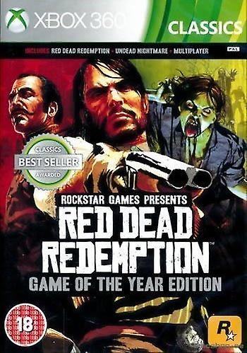Red Dead Redemption Game of the Year (Classics) (Xbox 360)(Xbox One Compatible) - New & Sealed
