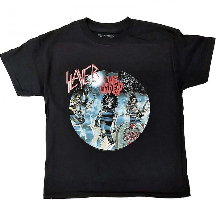 Slayer Childrens/Kids Live Undead T-Shirt