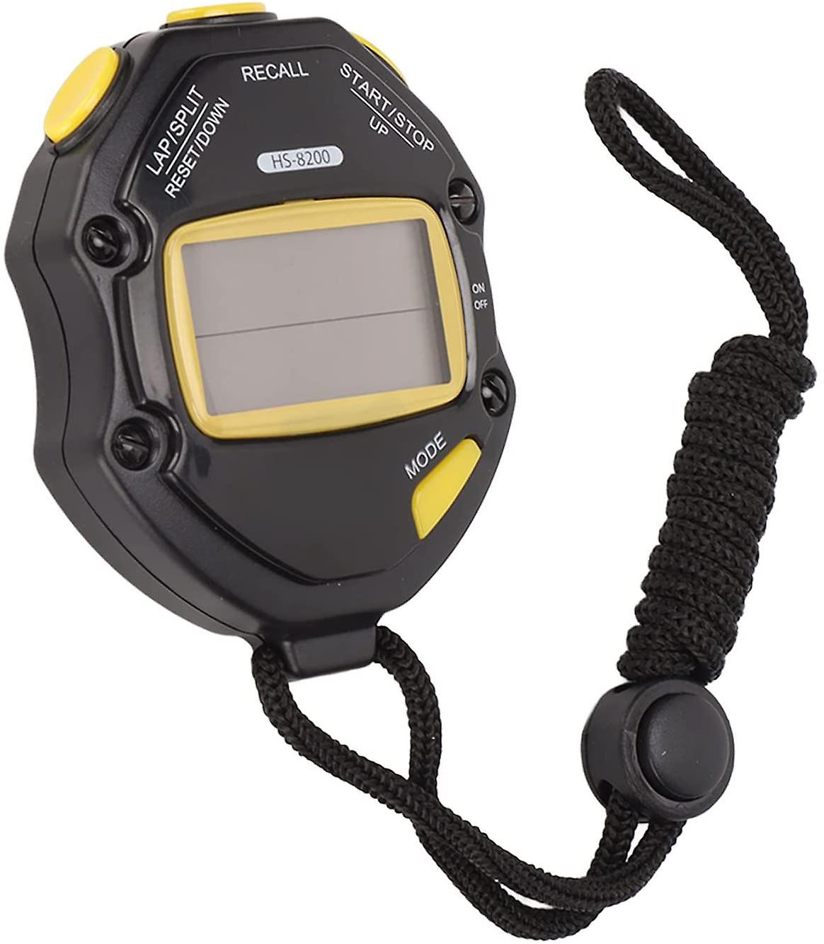 Electronic Stopwatch, 2line Display, Digital Sports Timer, 20 Lap