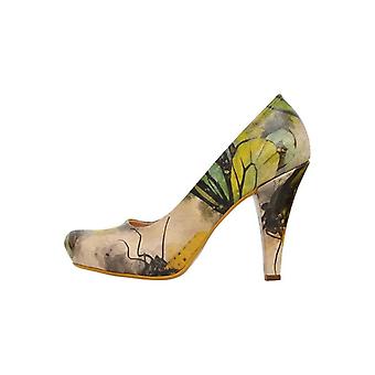 Women Vegan Leather Beige We love Dogo 