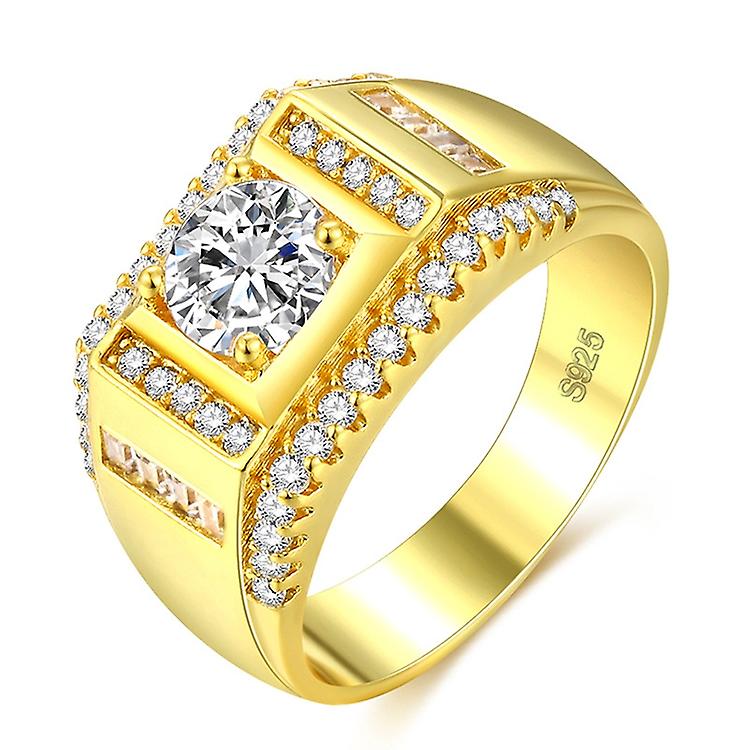 Men Diamond Ring, Size: 9, Diameter: 18.9mm, Perimeter: 59.5mm