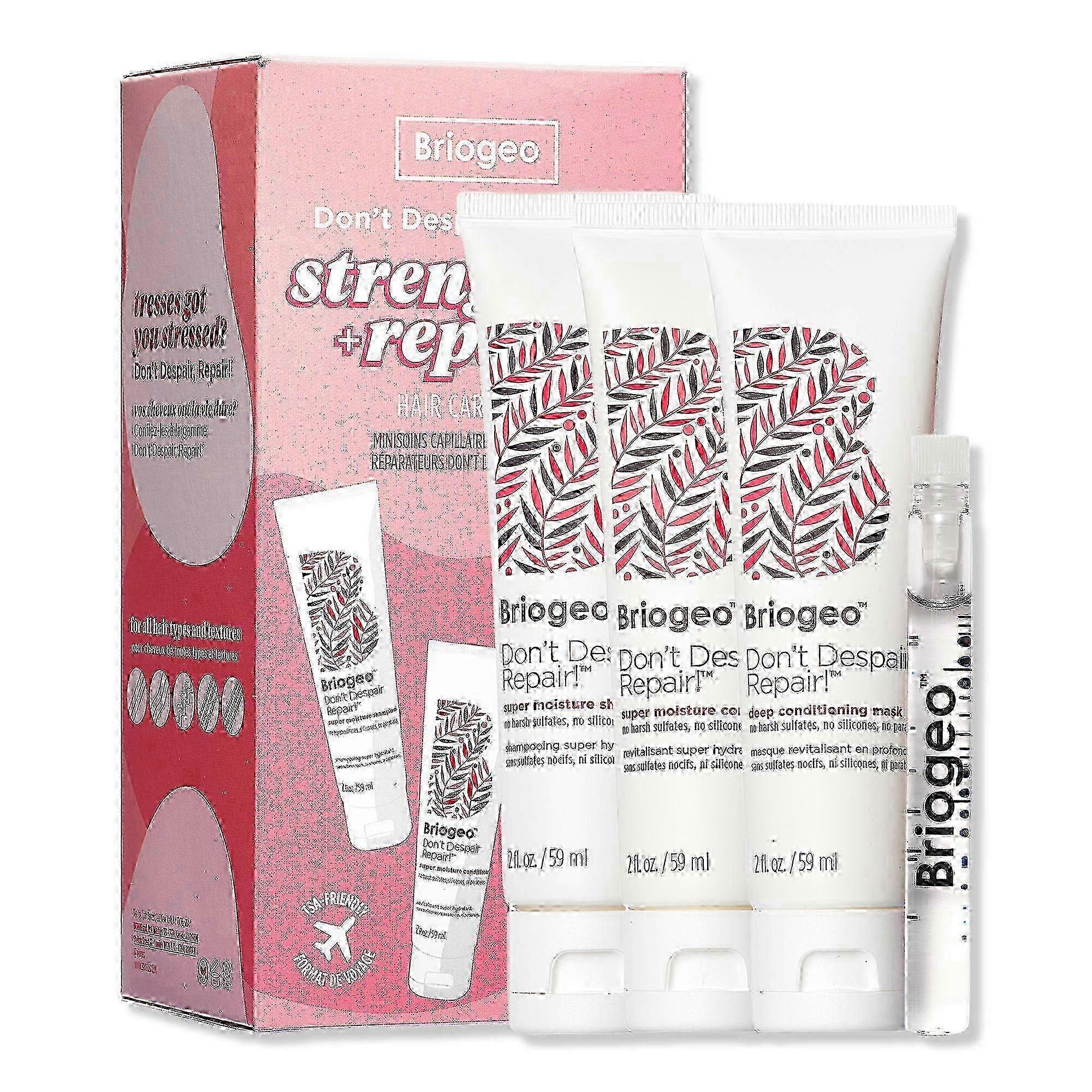 Briogeo Don't Despair, Repair! Strengthening Travel Kit For Dry + Damaged Hair
