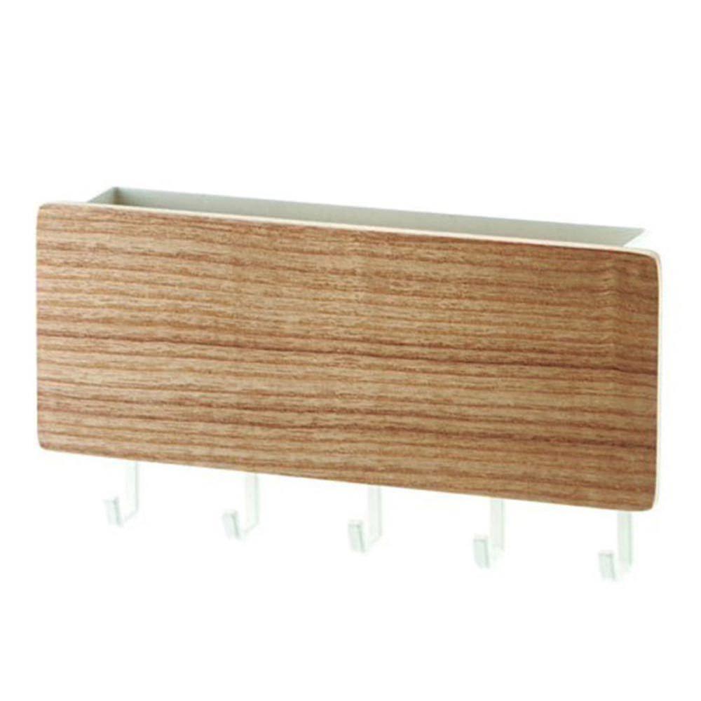 Wall Mounted Door Hanger Hooks Key Holder Storage Rack Organizer