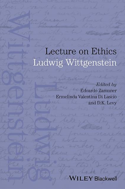 Lecture On Ethics by Ludwig Philosopher Wittgenstein Paperback Book