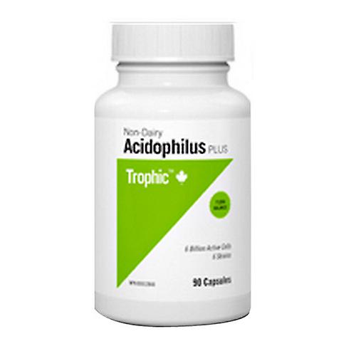 Trophic Acidophilus Plus, 90 Caps (Pack of 3)
