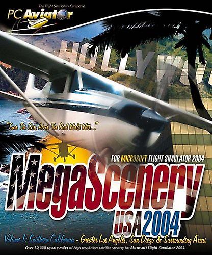 Megascenery 1 California (Add on for FS 2004) (PC DVD) - New & Sealed