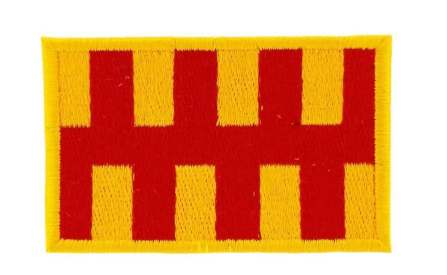 Patch Ecusson Brode Flag Flag Flag English Northumberland Uk Counties