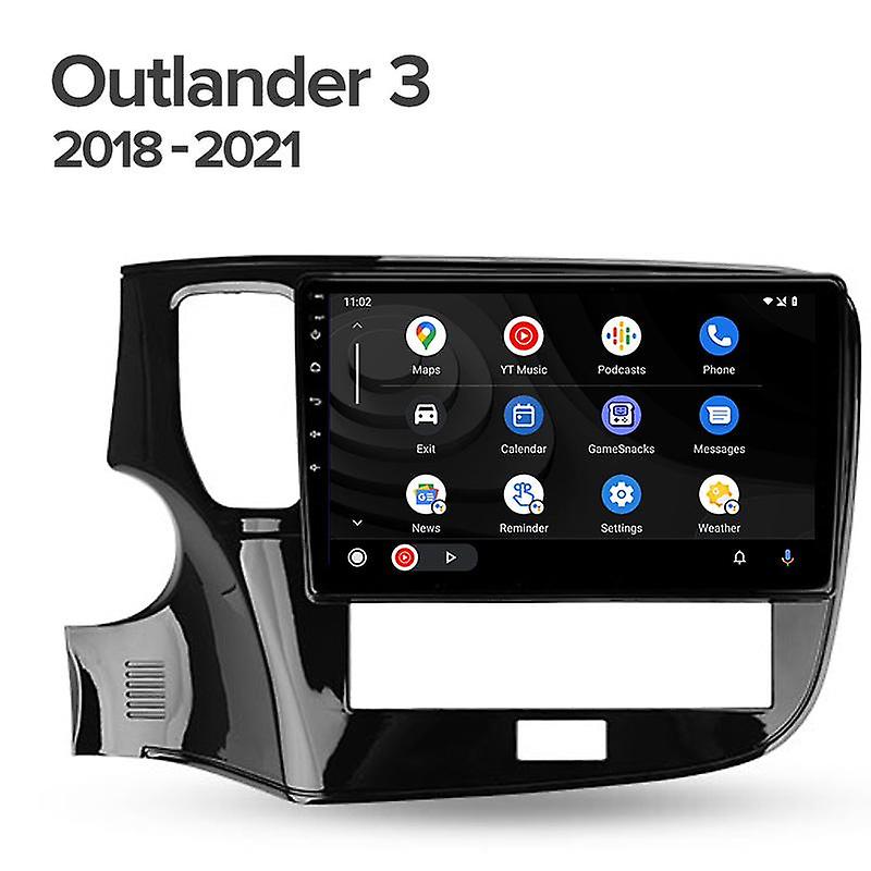 Android Car Radio for Mitsubishi Outlander 3 GF0W 2018-2021 2din Multimidia Player Navigation Stereo