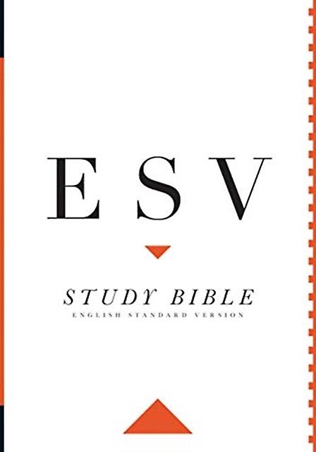 Esv Study Bible Large Print Thumb Indexed Hardback Book