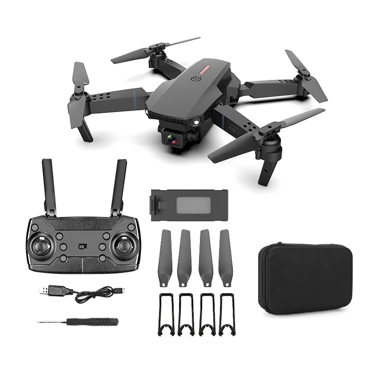 Remote Control Camera-Drone with Headless Mode One Key Take Off/Landing Quadcopters for Outdoor Indoor