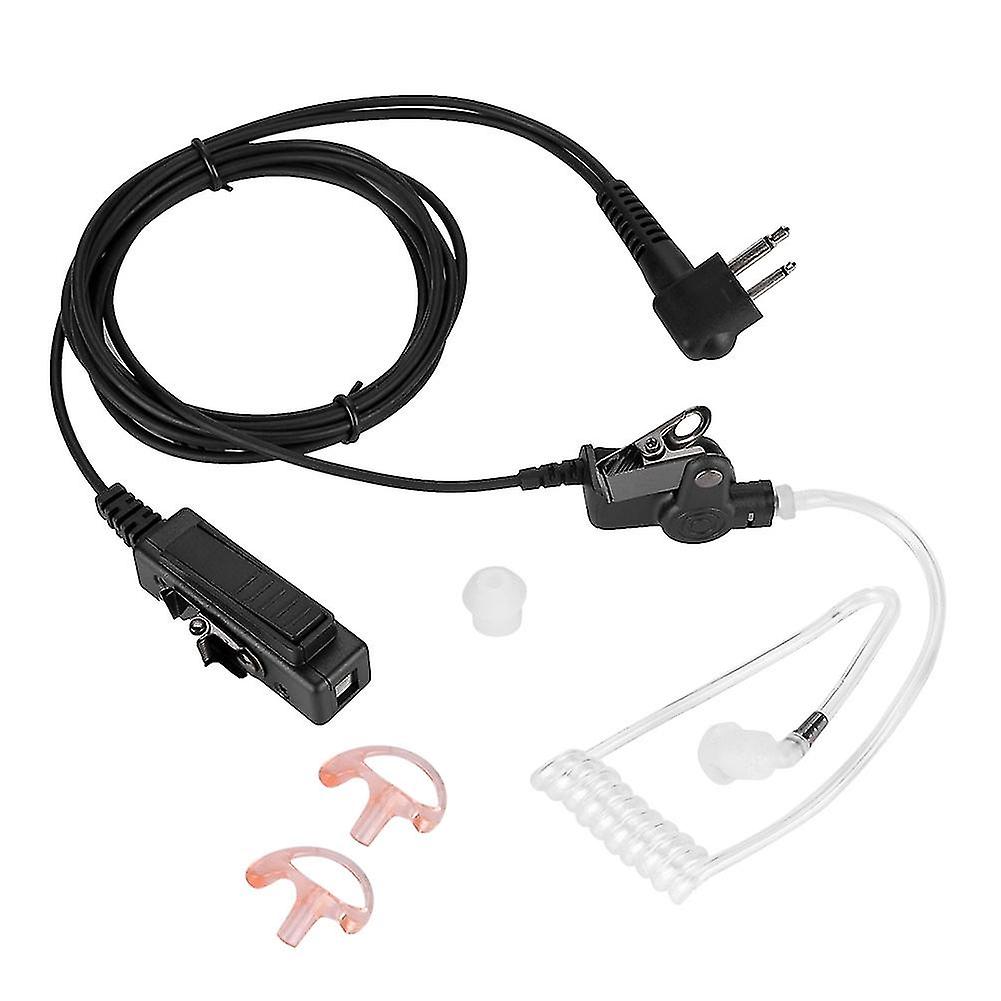 M Head Air Duct Ham Radio Earpiece Radio Earphone with PTT for Walkie Talkie