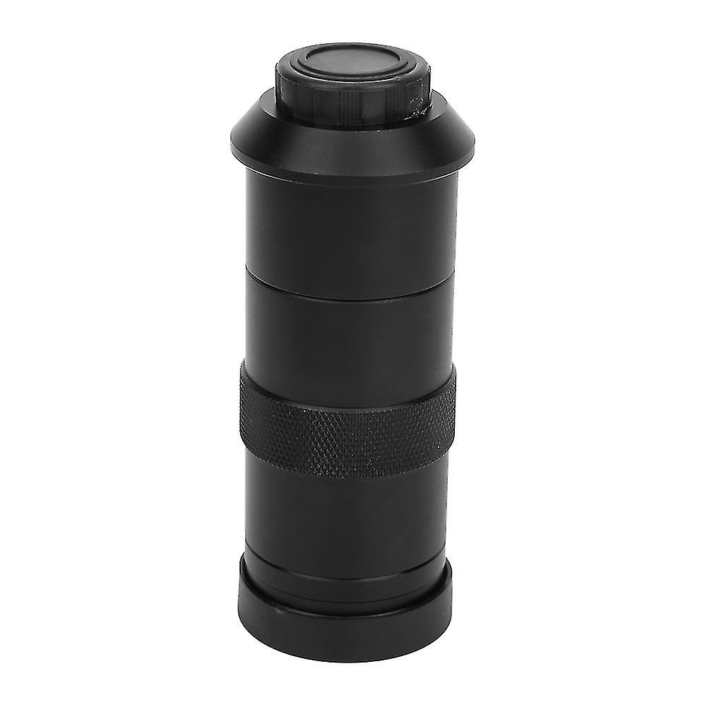 100X digitale Mikroskopkamera C-Mount-Objektiv Zoom-Okular-Lupen-Objektiv