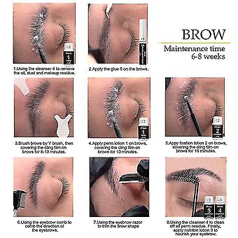 New Diy Eyebrow Lift Styling Kit Brow Lamination Kit Professional Eyebrow Lamination With Keratin