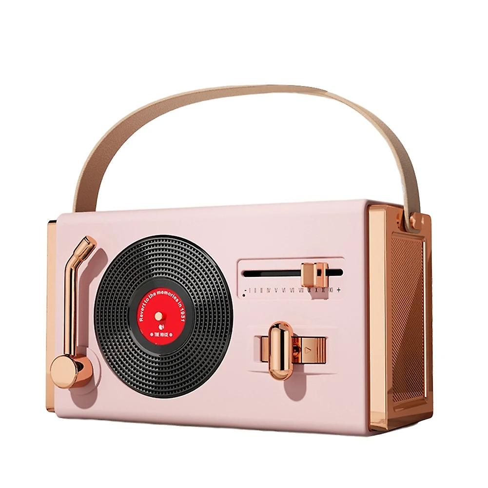 C220 Mini Vinyl Record Player Speaker C220 (Pink)