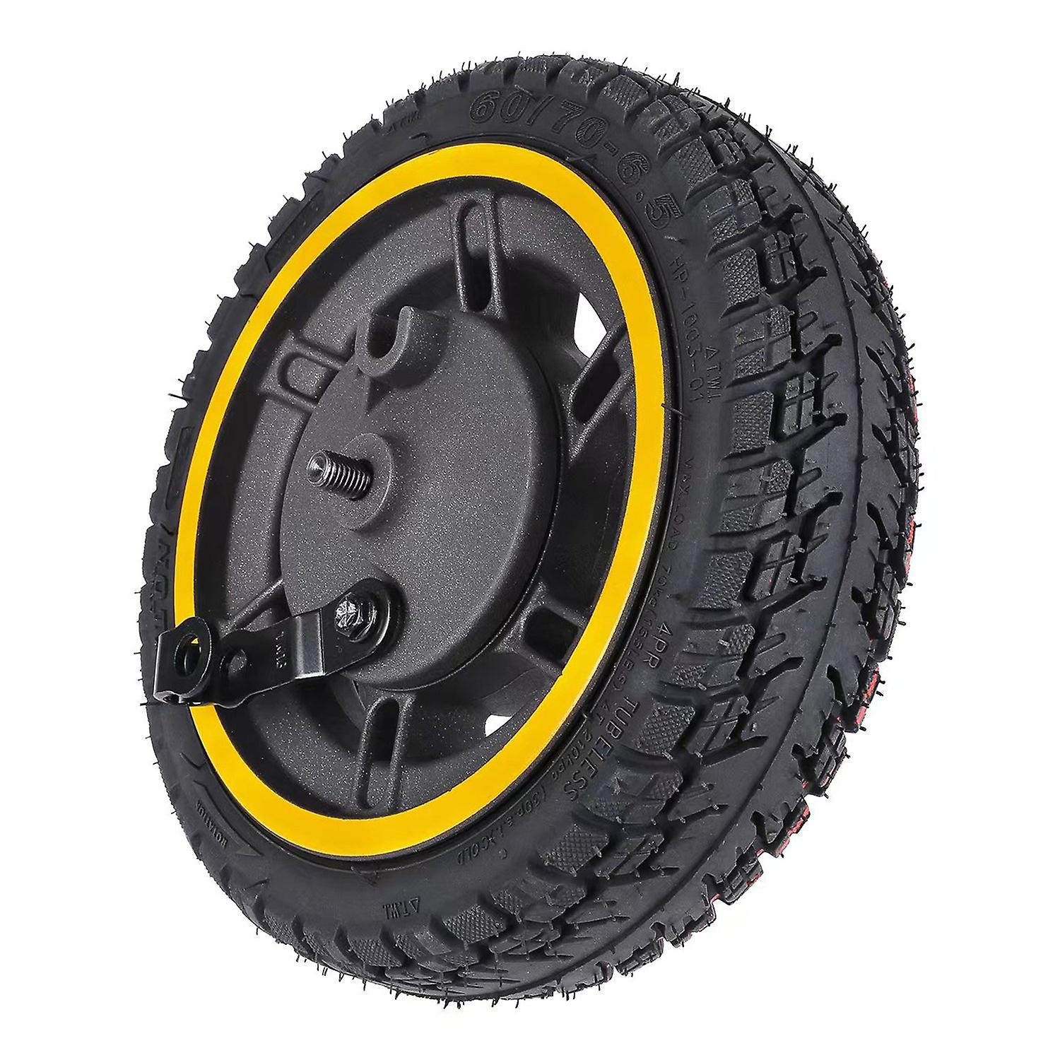 10 Inch 60/70-6.5 Front Wheel Tire Replacement for Ninebot MAX G30 G30D Electric Scooter Front Wheel