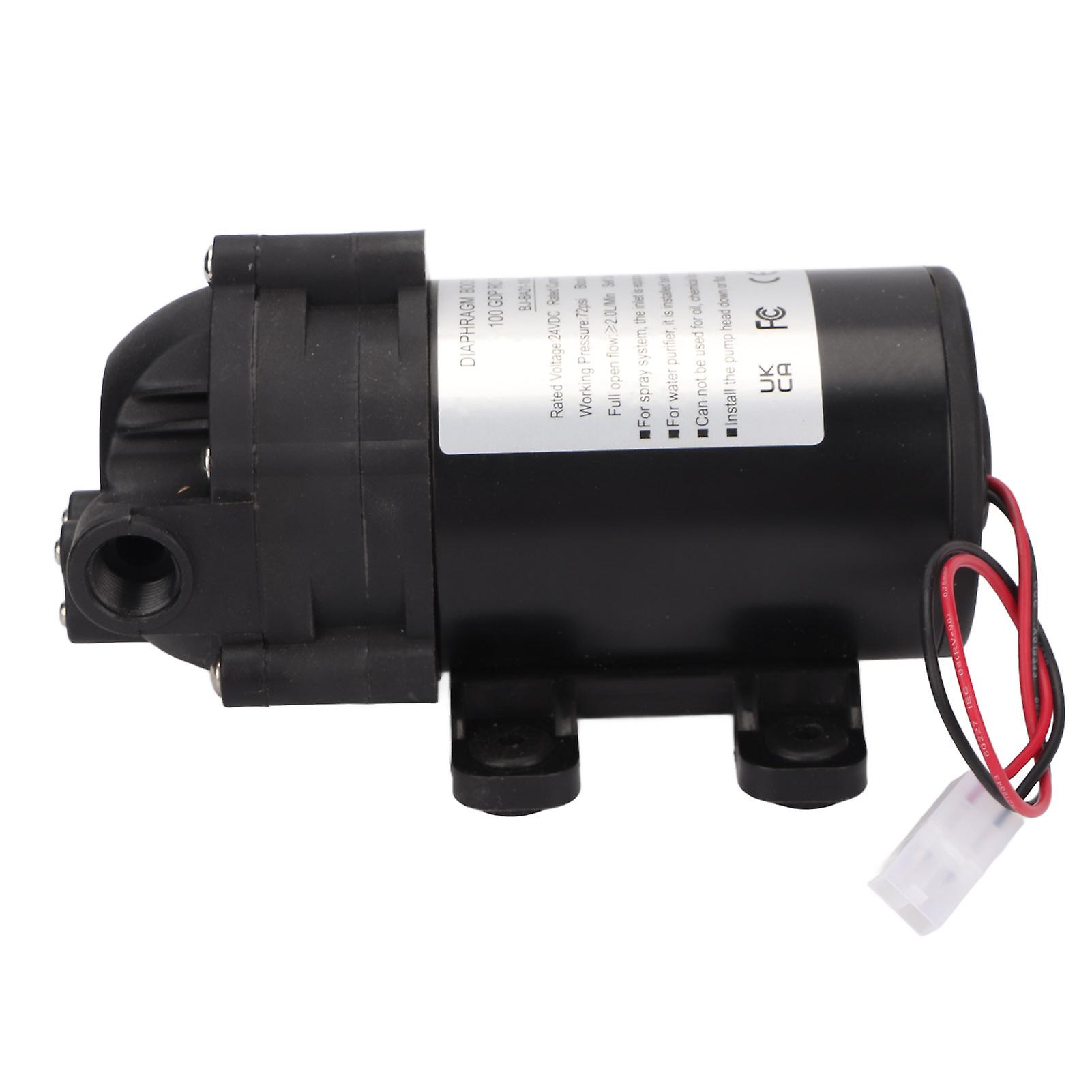 Self Priming Water Booster Pump G3/8 Thread Copper 72psi Pressure