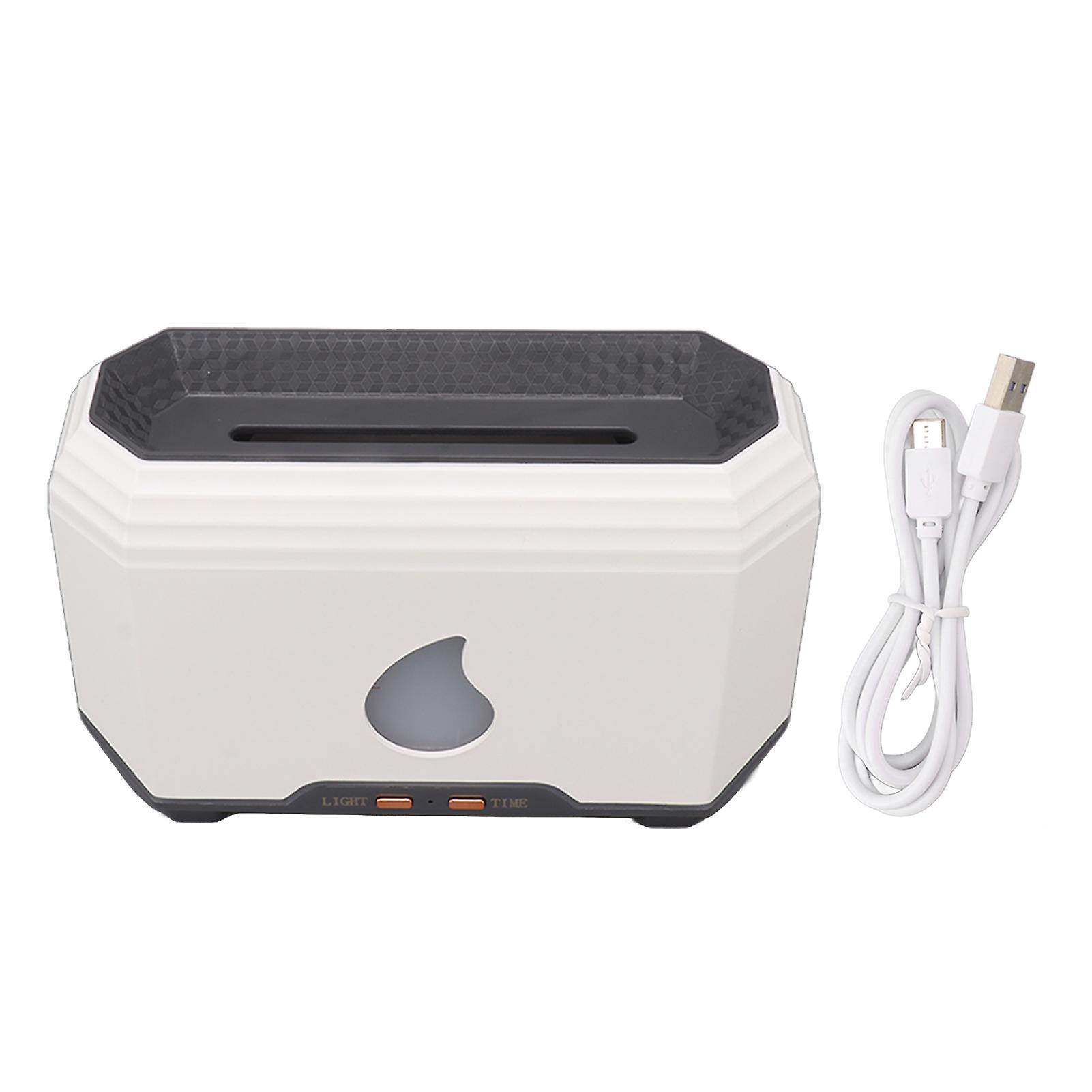 Compact USB Humidifier & Aroma Diffuser with Auto Shut-Off and LED Light