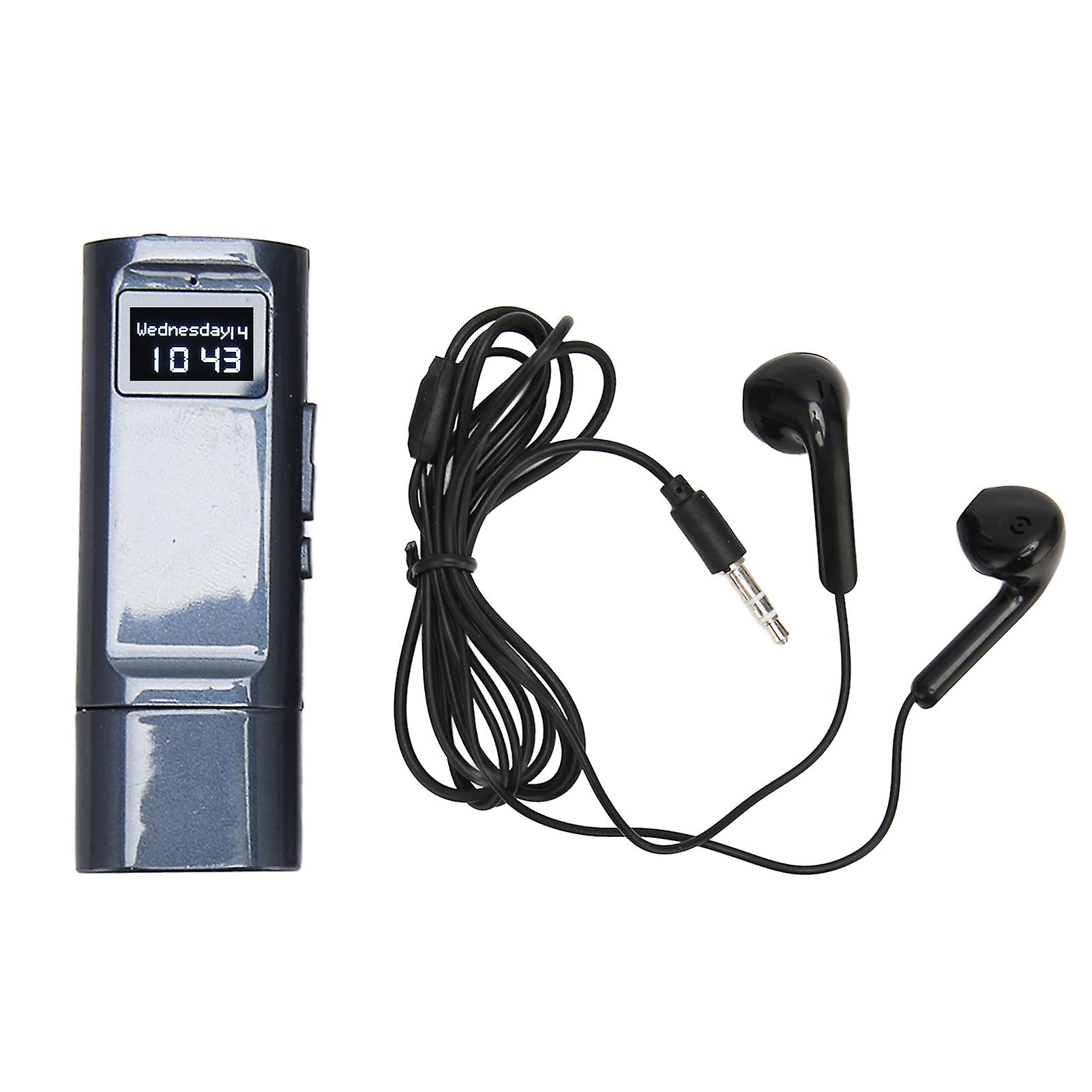 AI-Powered Voice Recorder with 16GB Storage & Clear HD Audio for Interviews