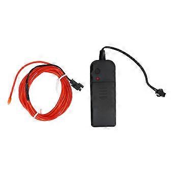 Red LED Bicycle Frame Light Waterproof Bright Strip for Scooter and Bike Night Riding Decoration Durable Safe Visibility