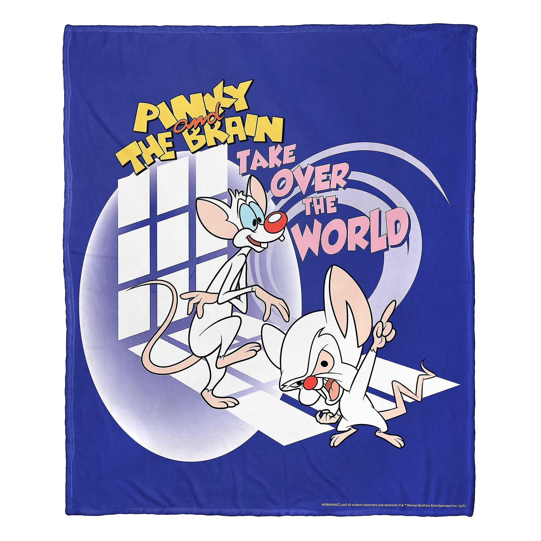 Animaniacs, World Takeover Aggretsuko Comics Silk Touch Throw Blanket, -yhju541