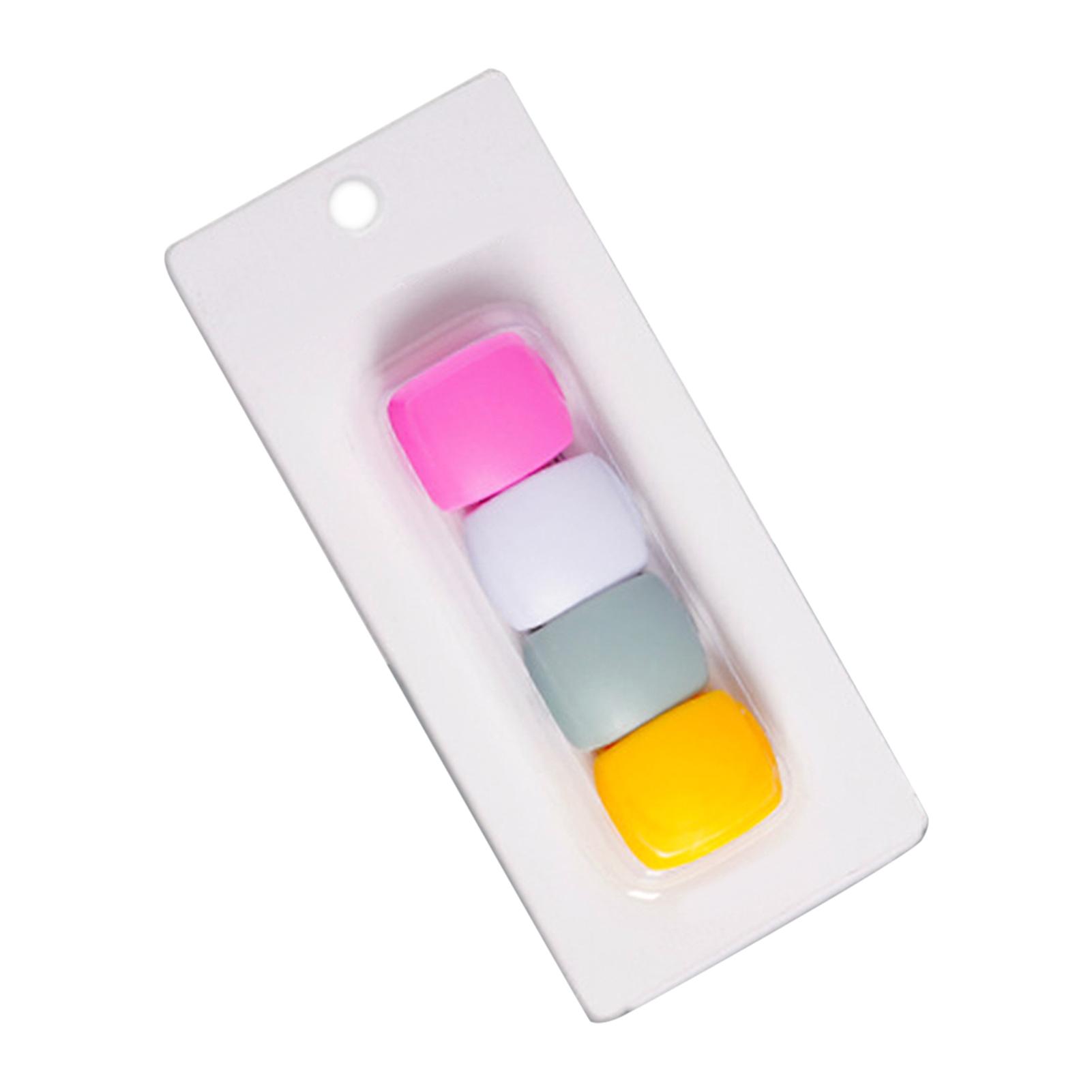 1 Box Cable Organizer Flexible Universal Mini Earphone Data Cord Clip Wire Winder for Desktop