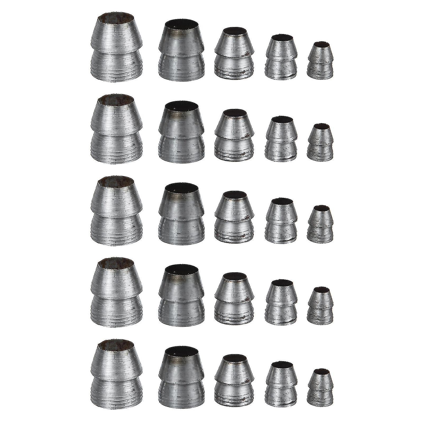 25szt Praktyczny okrągły stalowy klin do Axe Claw Hammer Round Handle Wedges
