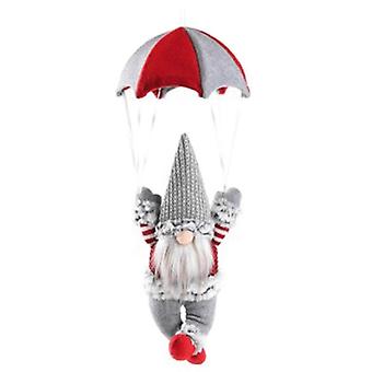 Gnom Figur Fallschirmspringen Gnom Puppe auf dem Tisch Regal Desktop Fallschirm Tomte Plüsch Gnom Geschenke Th