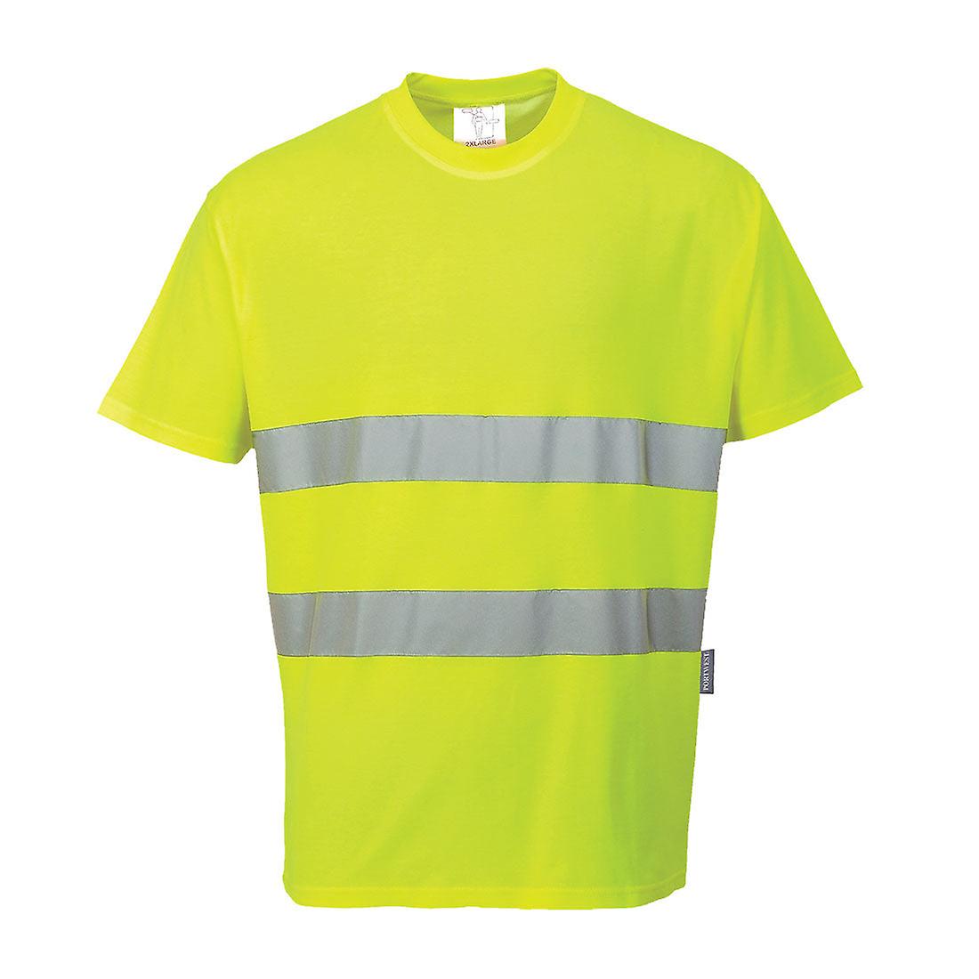 Portwest S172 Cotton Comfort Hi Vis T-shirt