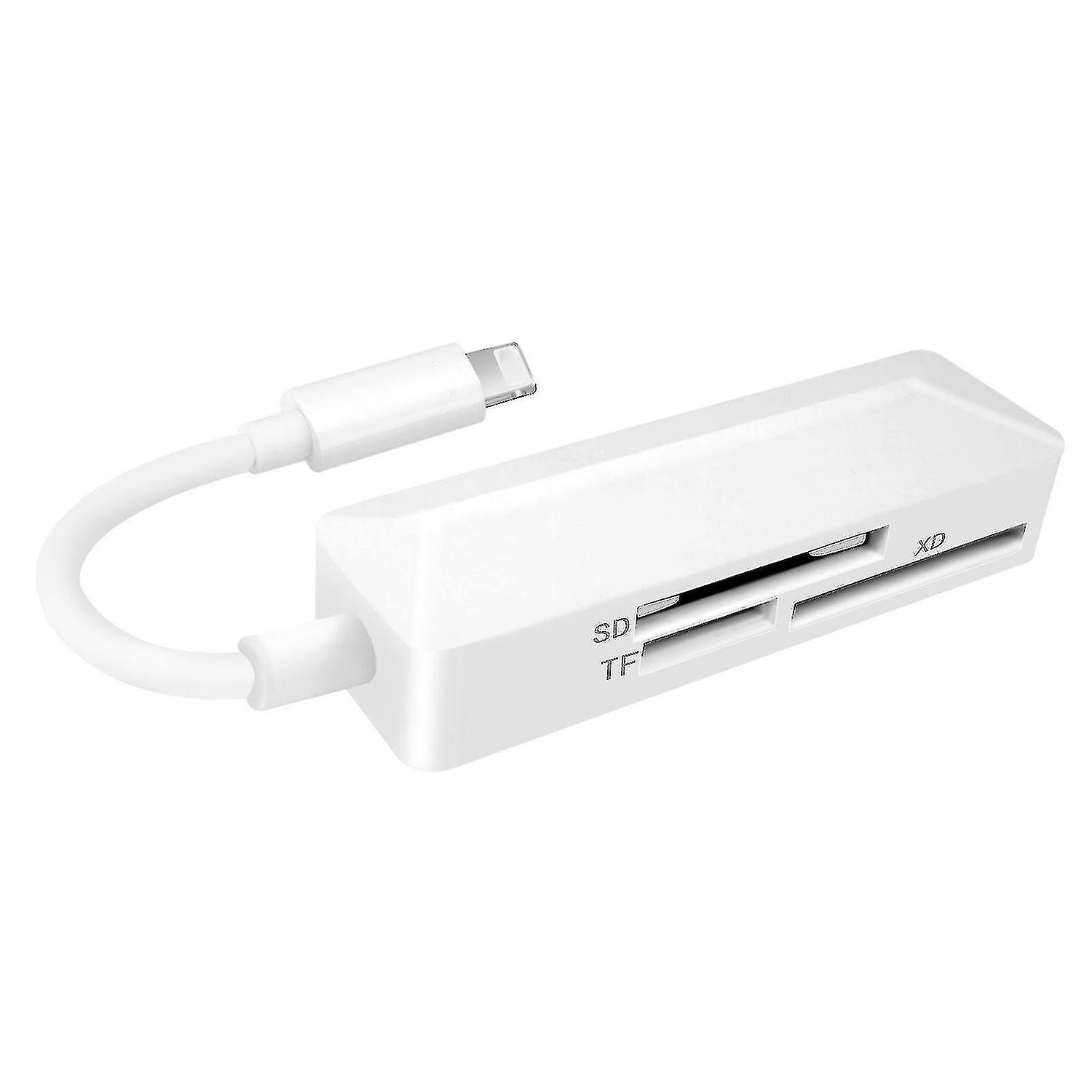 Ios8pin Card Reader Tfsd Xd 3 In 1 Carder Reader For Laptop Phone Tablet