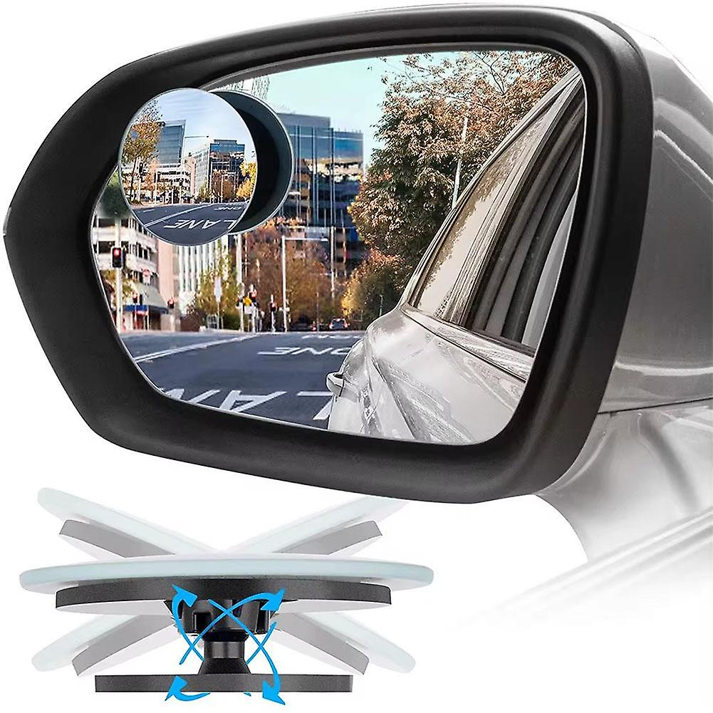 Upgraded Car Blind Spot Rear View Mirror Wide Angle Adjustable