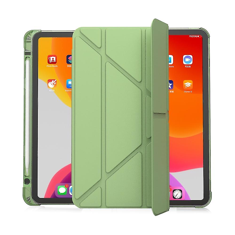 Multi-folding Pu Case For Ipad Pro 11 2022 / 2020/2021 Green